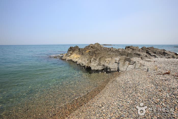 울산 앞바다 몽돌해변