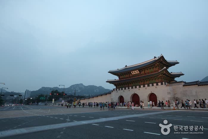 청와대 앞 코스 돌아보기